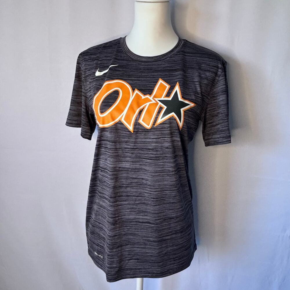 Nike Orlando All Star Dri-Fit Tee L Gray Athletic Shirt sportswear fan gear